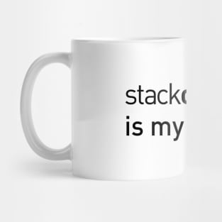 stackoverflow is my saviour Mug